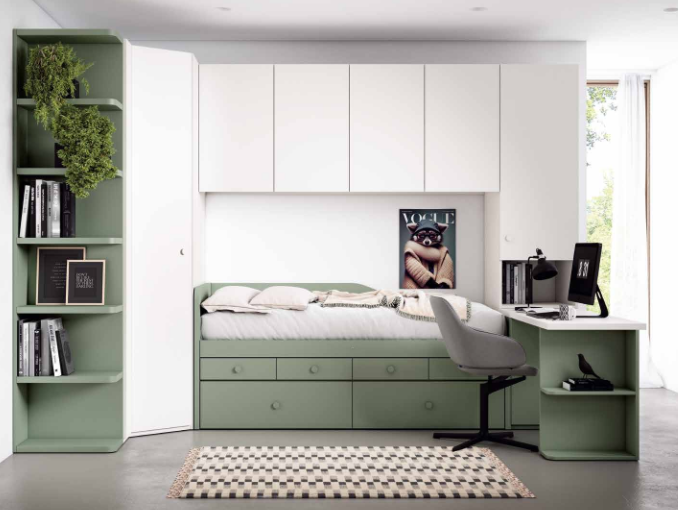 Cama desplazable ergo